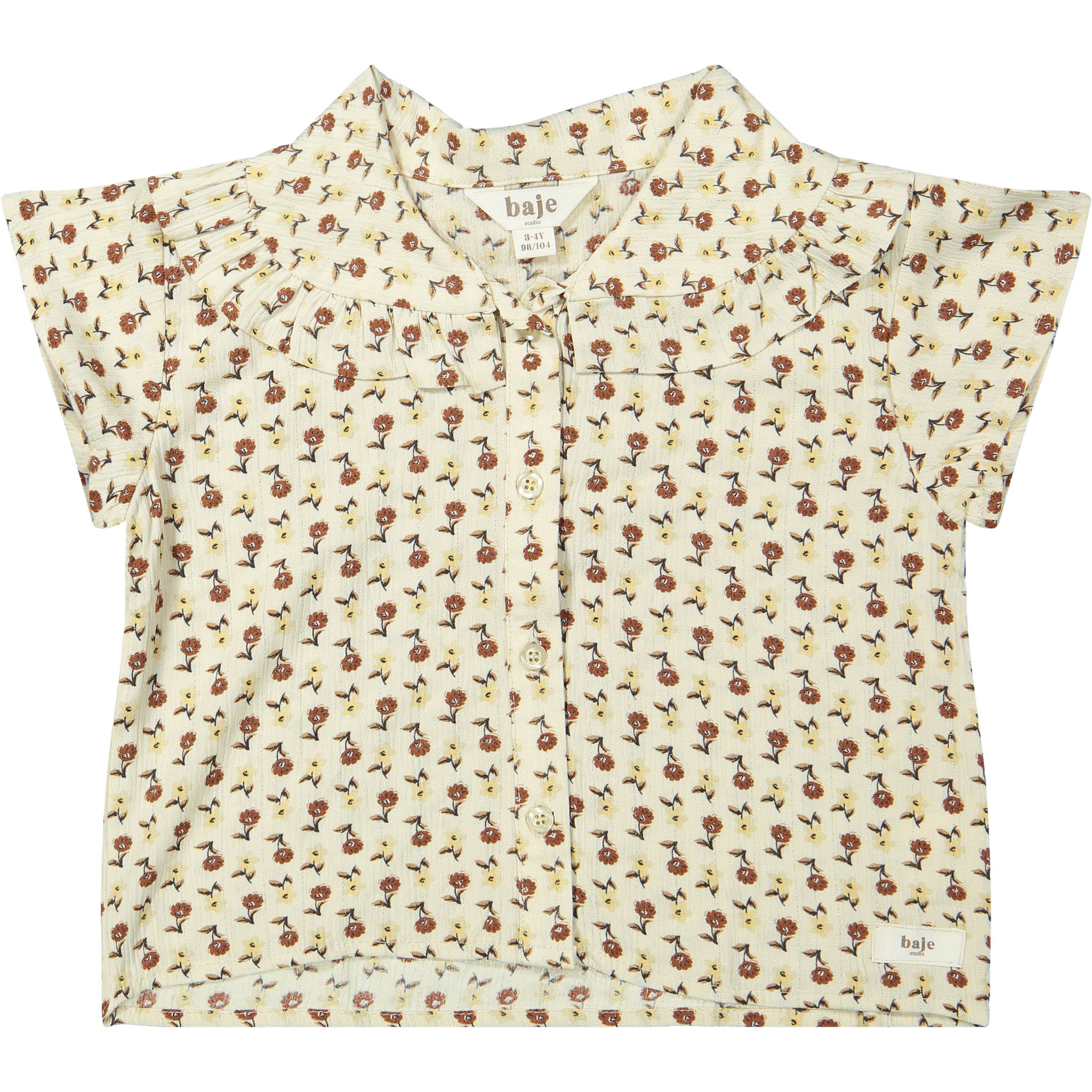 Baje | Brook Blouse - Flower - Afbeelding 2