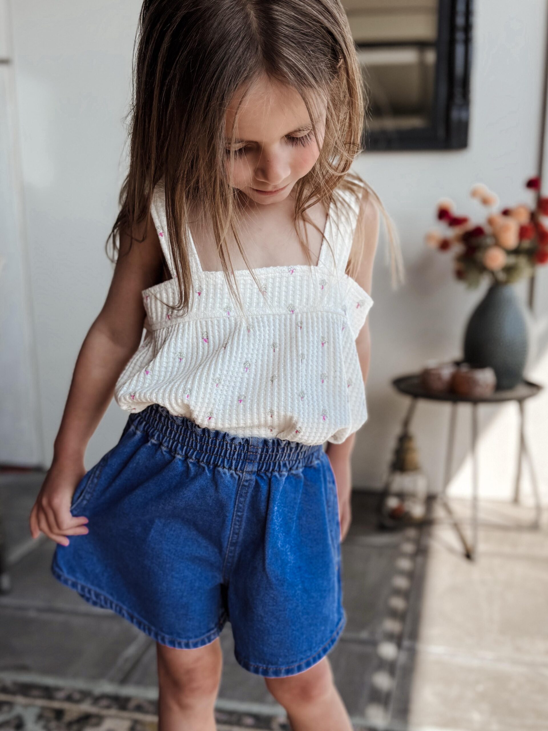 Play up | Printed rib top - Gres - Afbeelding 6