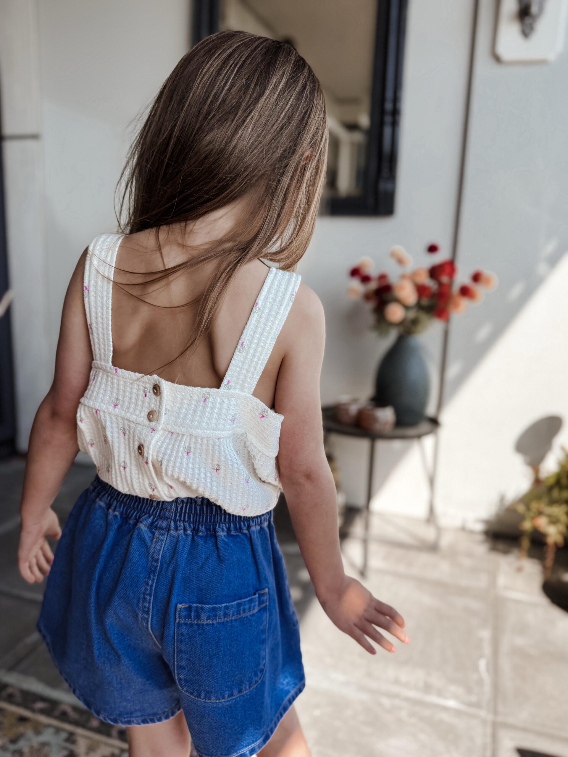 Play up | Printed rib top - Gres