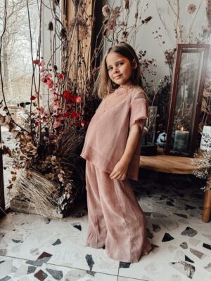 Baje | Shortsleeve top Lou - Rose amber - Afbeelding 3