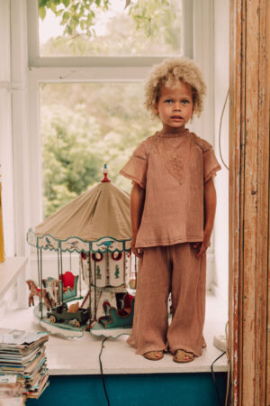 Baje | Shortsleeve top Lou - Rose amber - Afbeelding 10