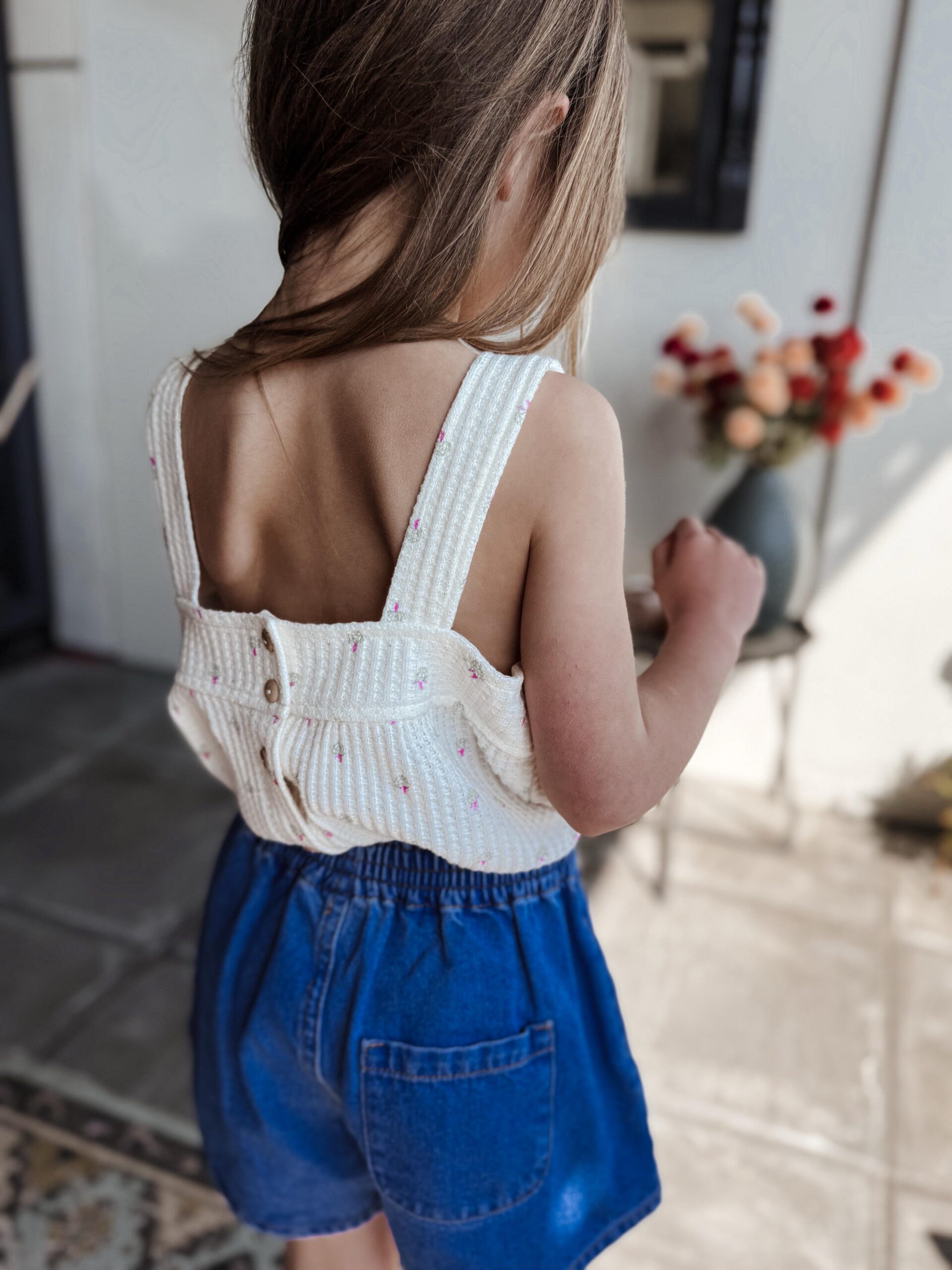 Play up | Printed rib top - Gres - Afbeelding 5