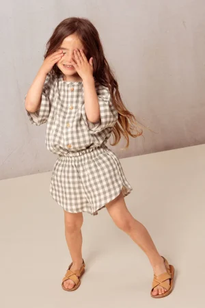Studio Boheme | Blouse Thelme - Gingham - Afbeelding 4