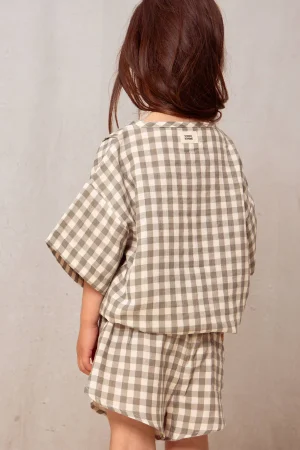 Studio Boheme | Blouse Thelme - Gingham - Afbeelding 6