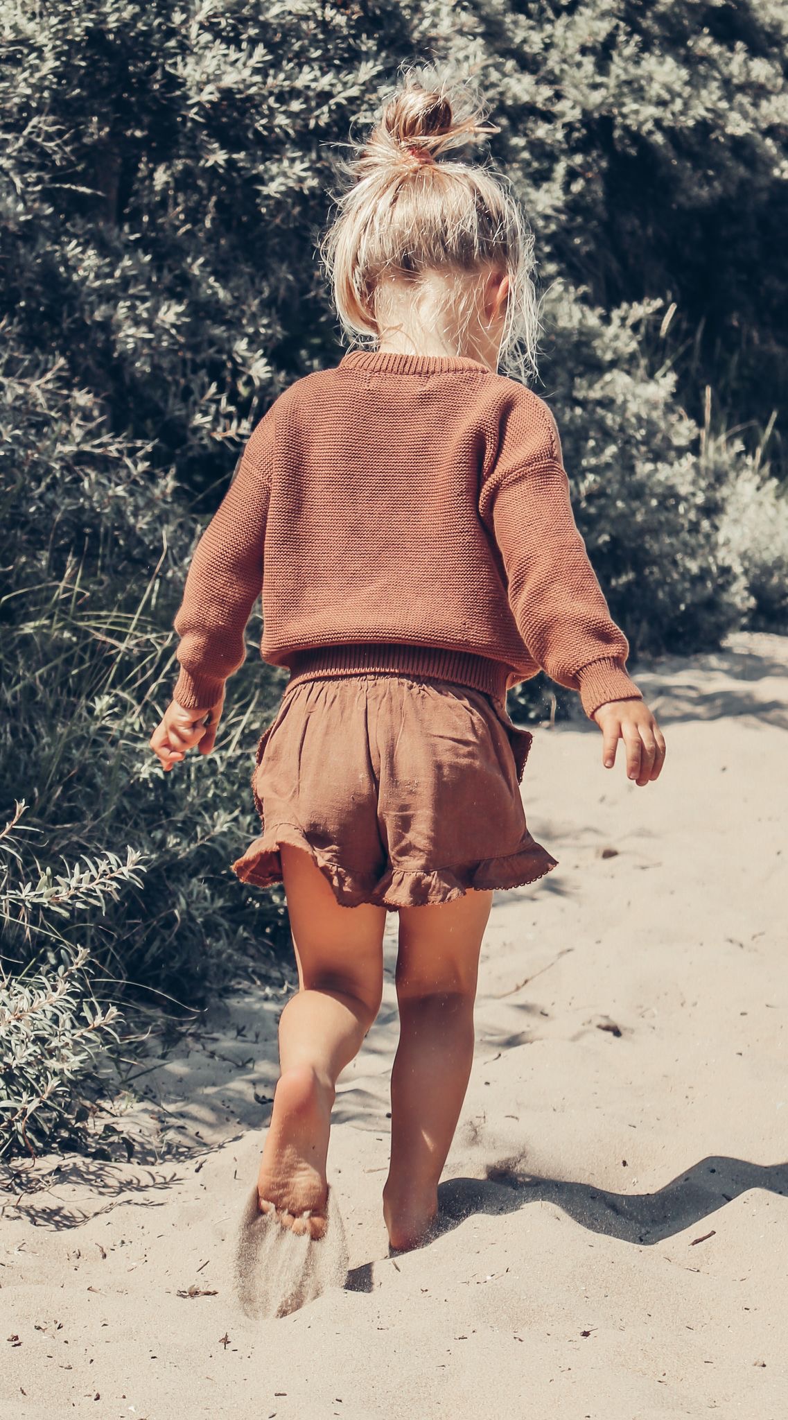 Two You Label | Sasa Linen Short - Brown Rust